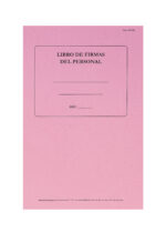 Libro de firmas del personal semanal