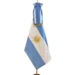 Bandera De Ceremonia Argentina - Tamaño Estándar